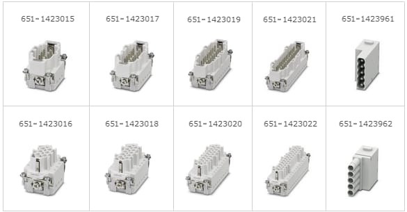 Phoenix Contact 直插式重型连接器